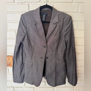 Kenneth Cole Dark Gray Women's Blazer